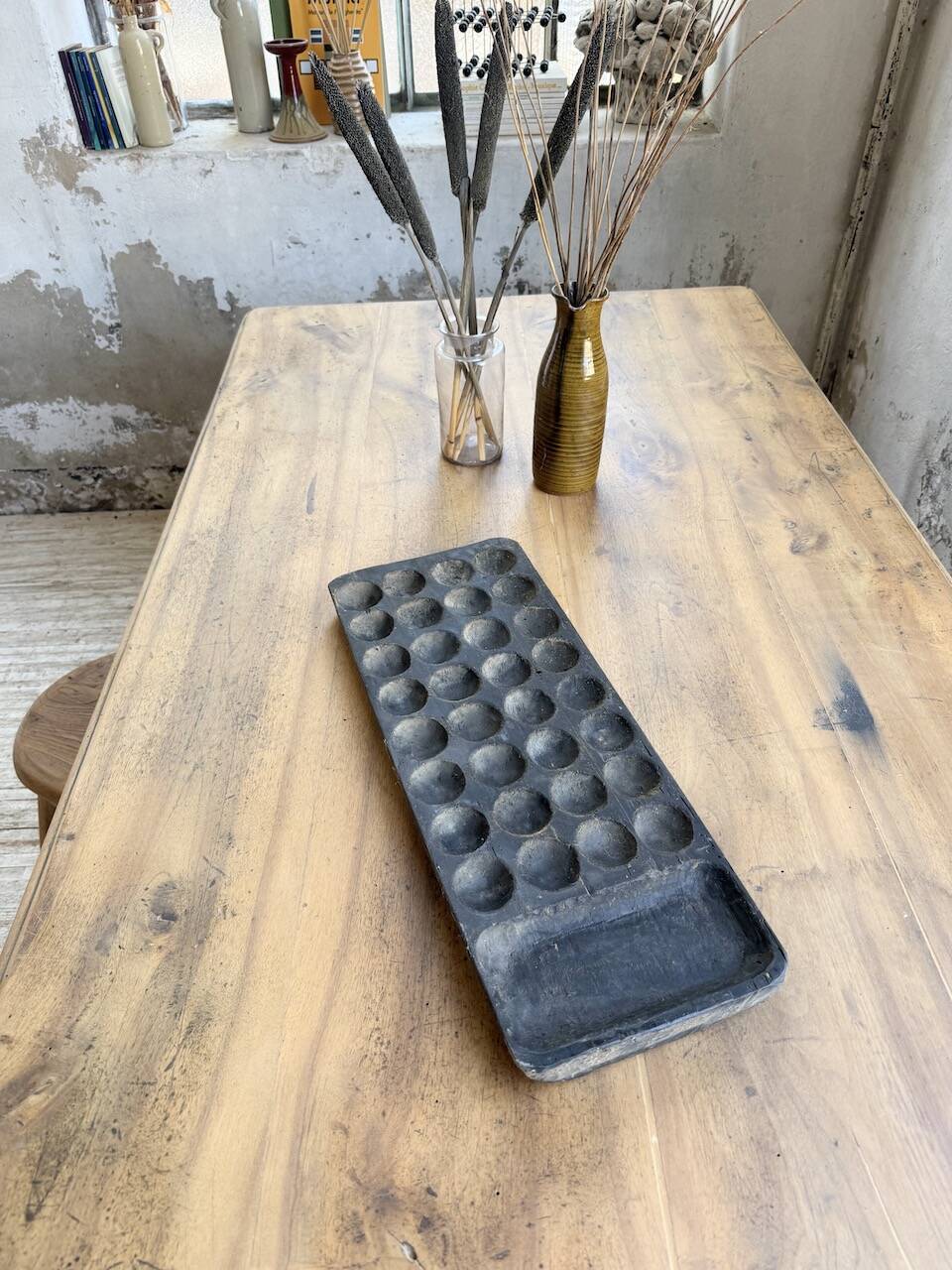 Walnut bistro farmhouse table 180cm
