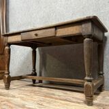 Louis XIII period desk in solid wood