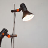 Lampadaire 2 spots 1980