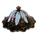 Suspended planter in slipware