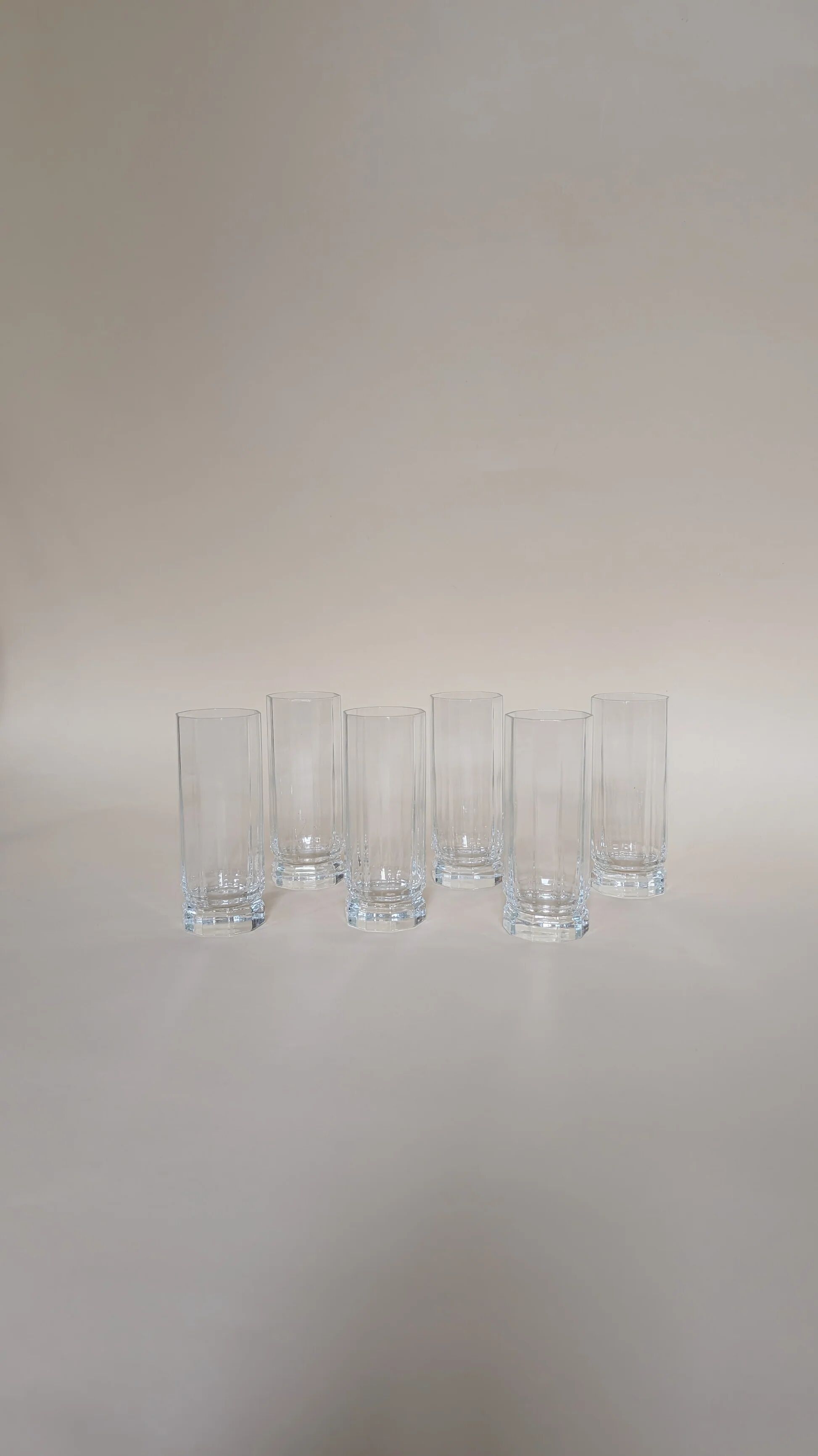Set of 6 glasses