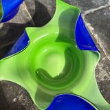 2 bowls in mouth blown glass