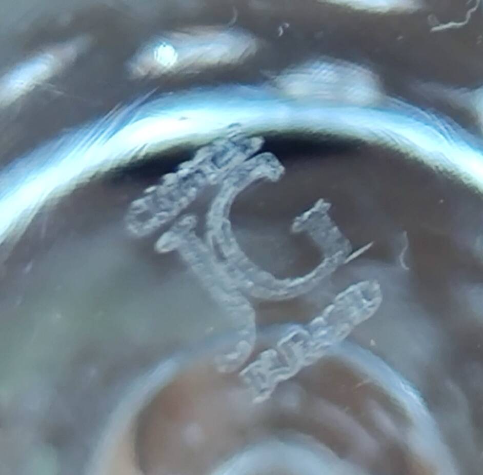 Bubble crystal candle holder JG Durand