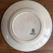 Plat rond creux terre de fer