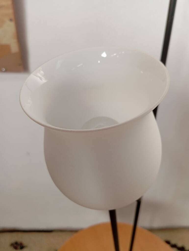 1950s tripod floor lamp