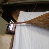 Suspension / large wicker basket