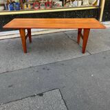 Scandinavian coffee table in solid teak 1970