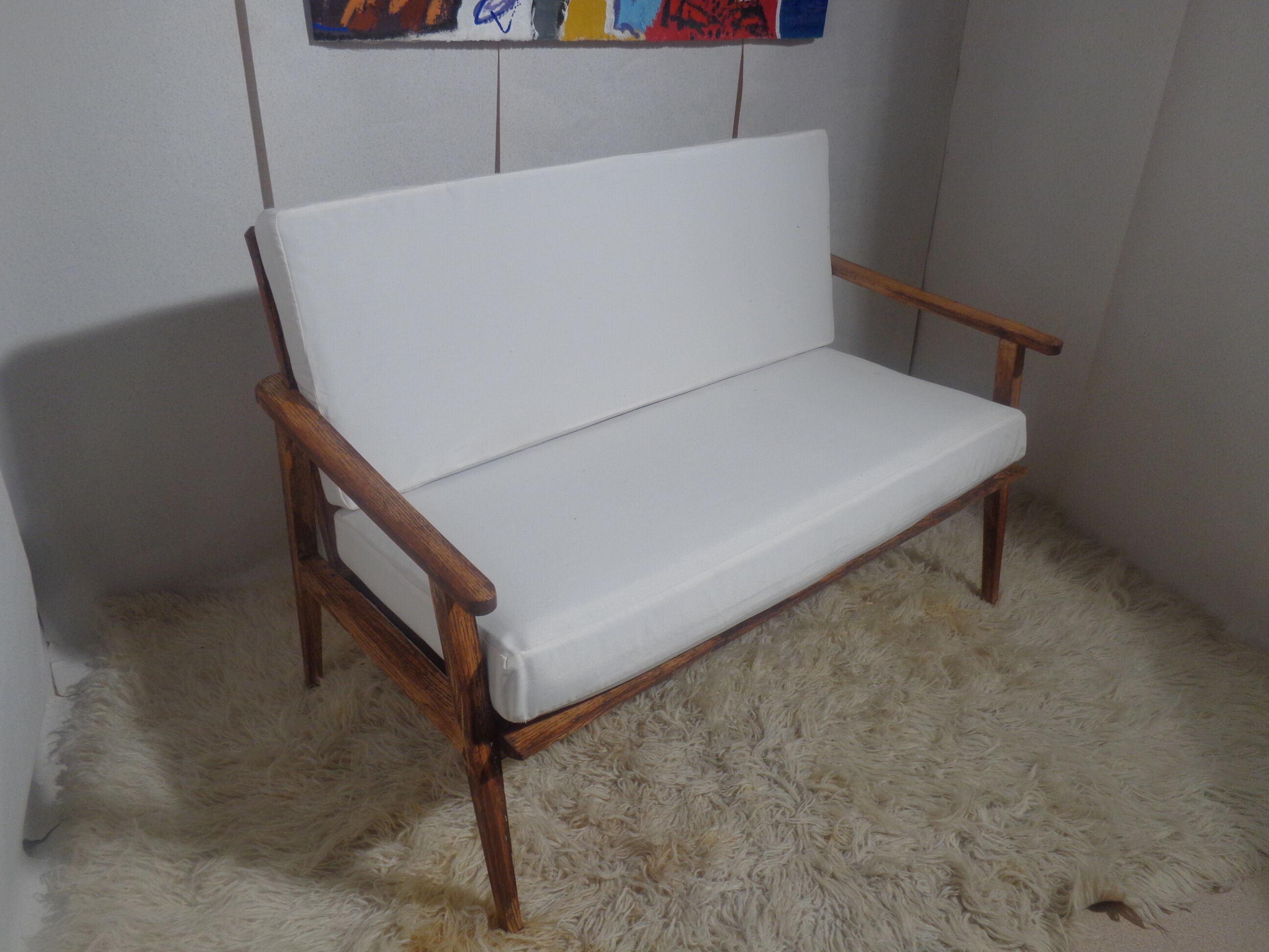Vintage Scandinavian bench of the years 60