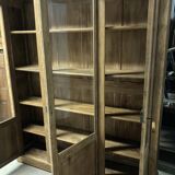 Bookcase 3 oak doors
