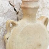 Round terracotta jug