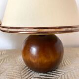Pair of bedside lamps foot ball