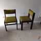 Paire de chaises vintage années 60