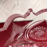 Vase en cristal taillé