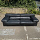 Canapé Roche Bobois cuir noir