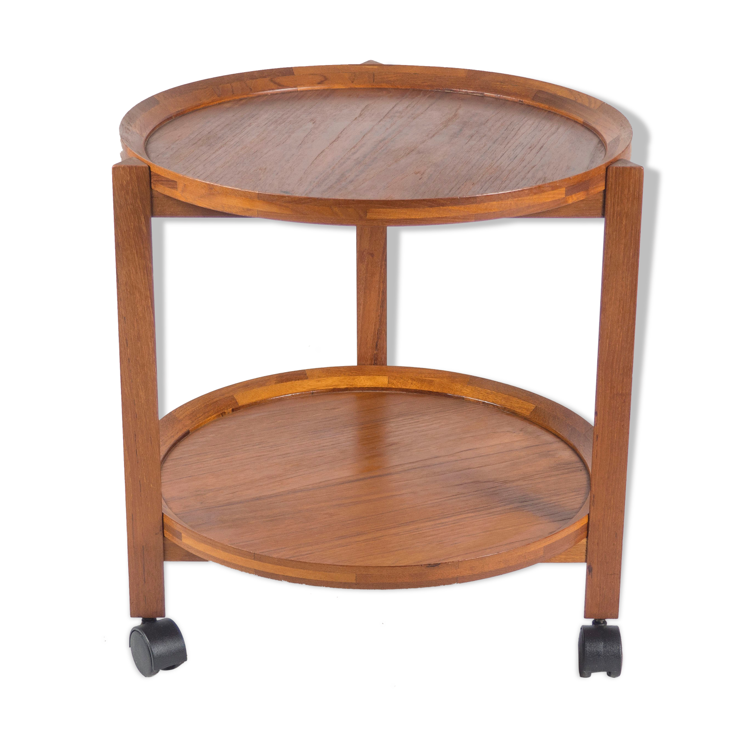 Danish teak trolley bar, Denmark, 1960s