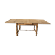 Farmhouse table with extensions up to 223 cm