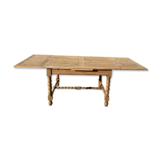 Farmhouse table with extensions up to 223 cm
