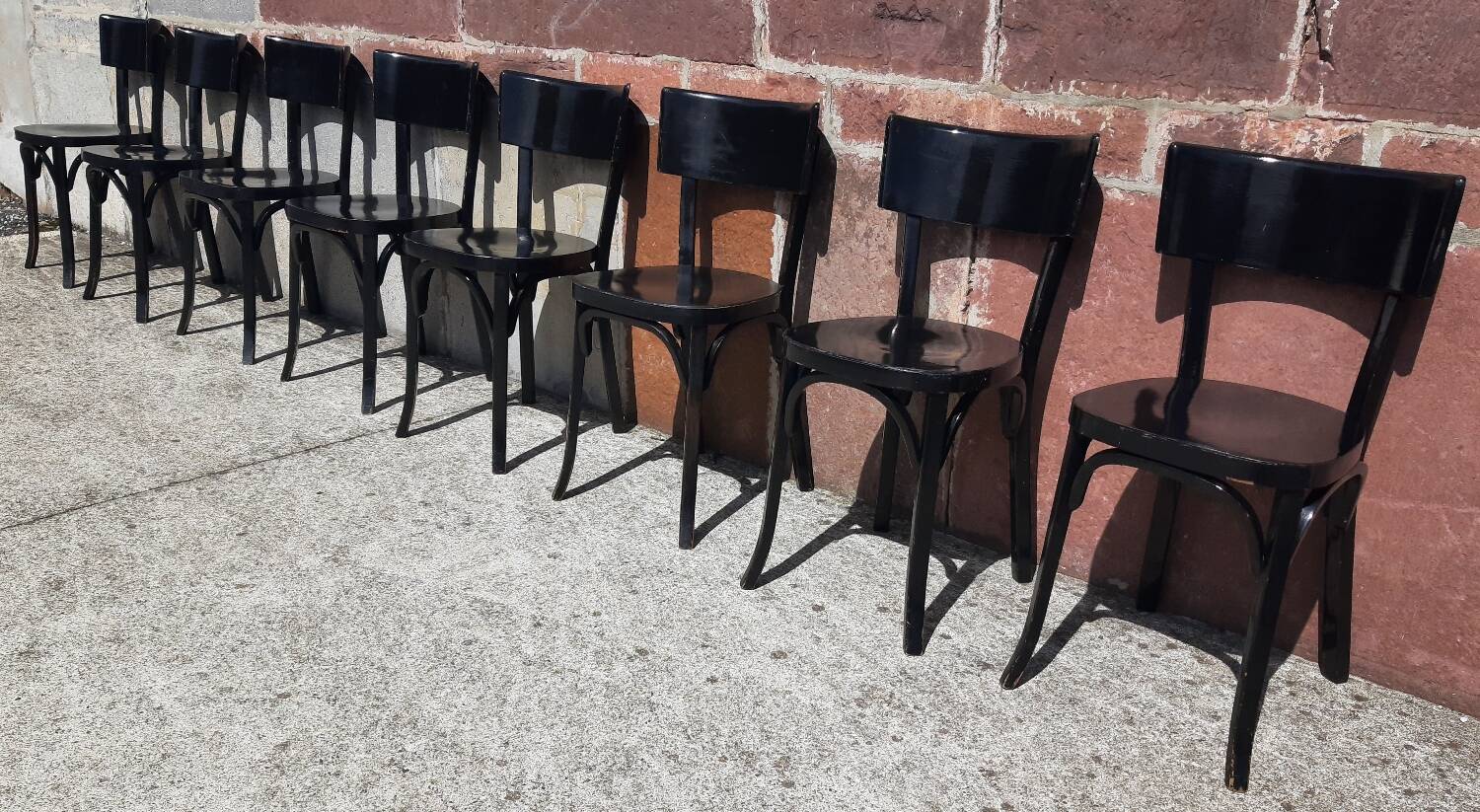 Baumann bistro chairs (Set of 8)