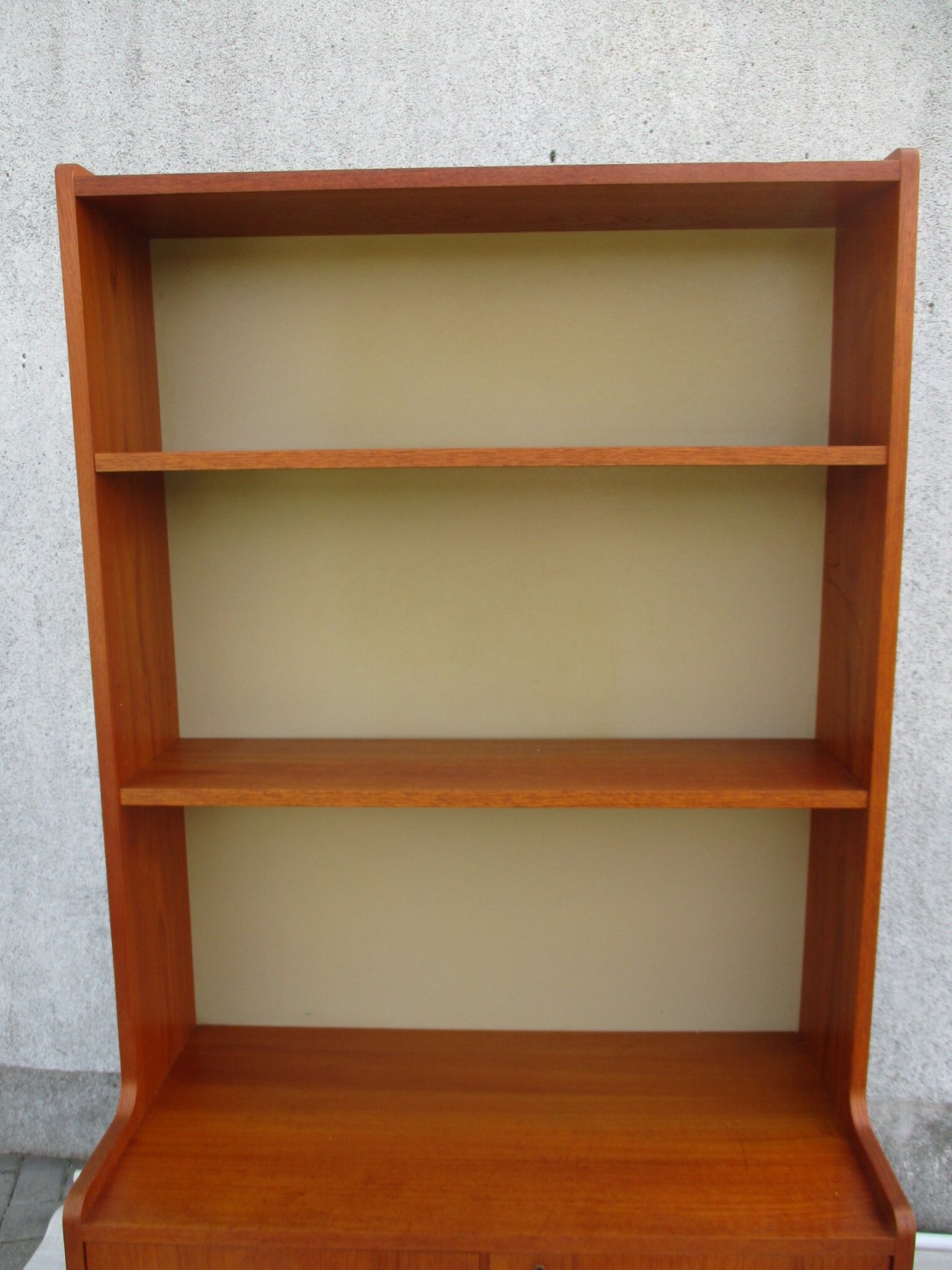 Wooden bookcase, 1960s, set of 2