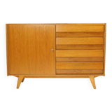 Enfilade Iconique Jiroutek Type U 460 En Chêne, Interier Praha Années 1960