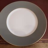 6 plates mouse grey limoges legle under the sun