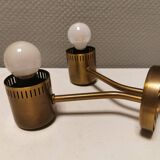 Jo Hammerborg "Nordlys" wall lamp, with double "arm" designed in 1963 and manufactured by Fog&Mørup