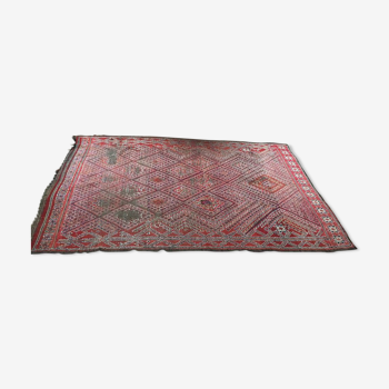 Handmade vintage kilim rug, 297cmx189 cm