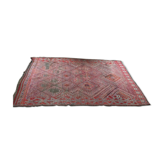 Handmade vintage kilim rug, 297cmx189 cm
