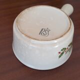 Porcelain frying pan