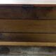 Old solid oak cabinet with its large drawer.