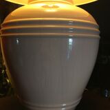 Pink ceramic lamp
