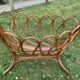 Antique Kohn wooden rocking cradle, cot or bassinet, 1900