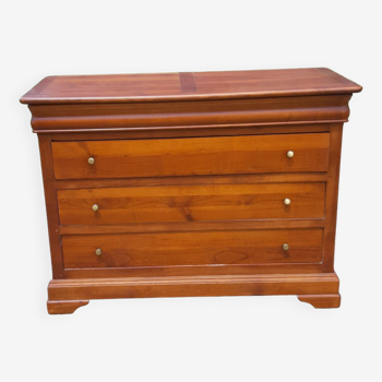 Commode merisier 4 tiroirs