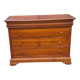Cherry wood chest of drawers with 4 drawers