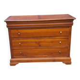 Cherry wood chest of drawers with 4 drawers