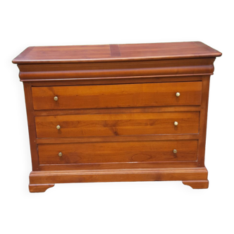 Commode merisier 4 tiroirs