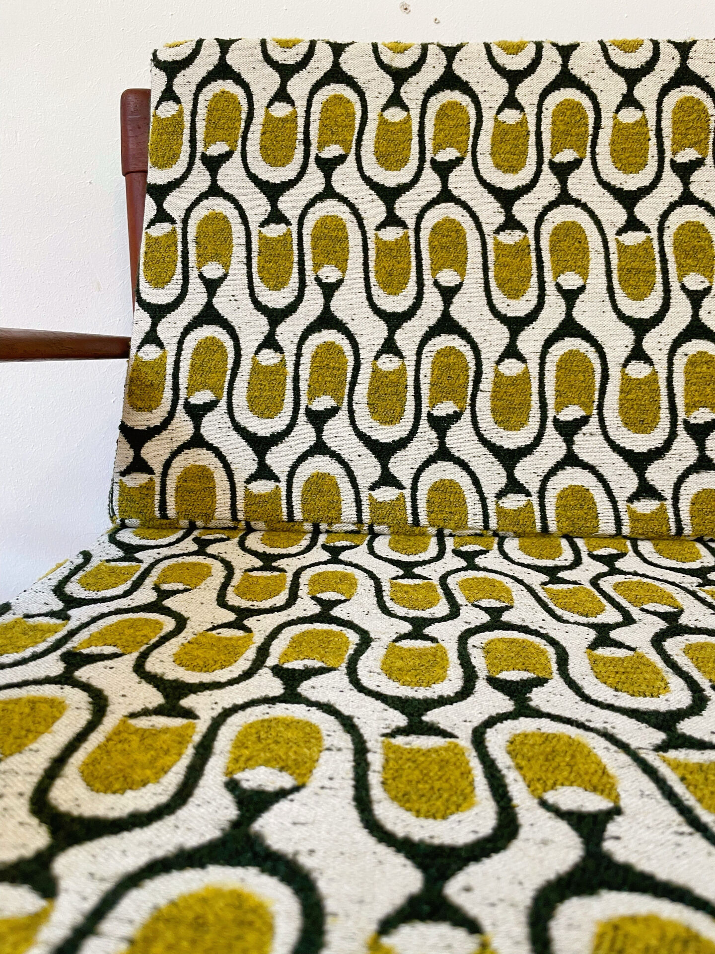 Restored vintage Scandinavian armchairs