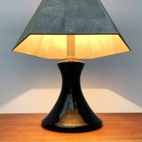 Floor or table lamp in German glass and synthetic cork in M Design style by Ingo Maurer, 1960s.