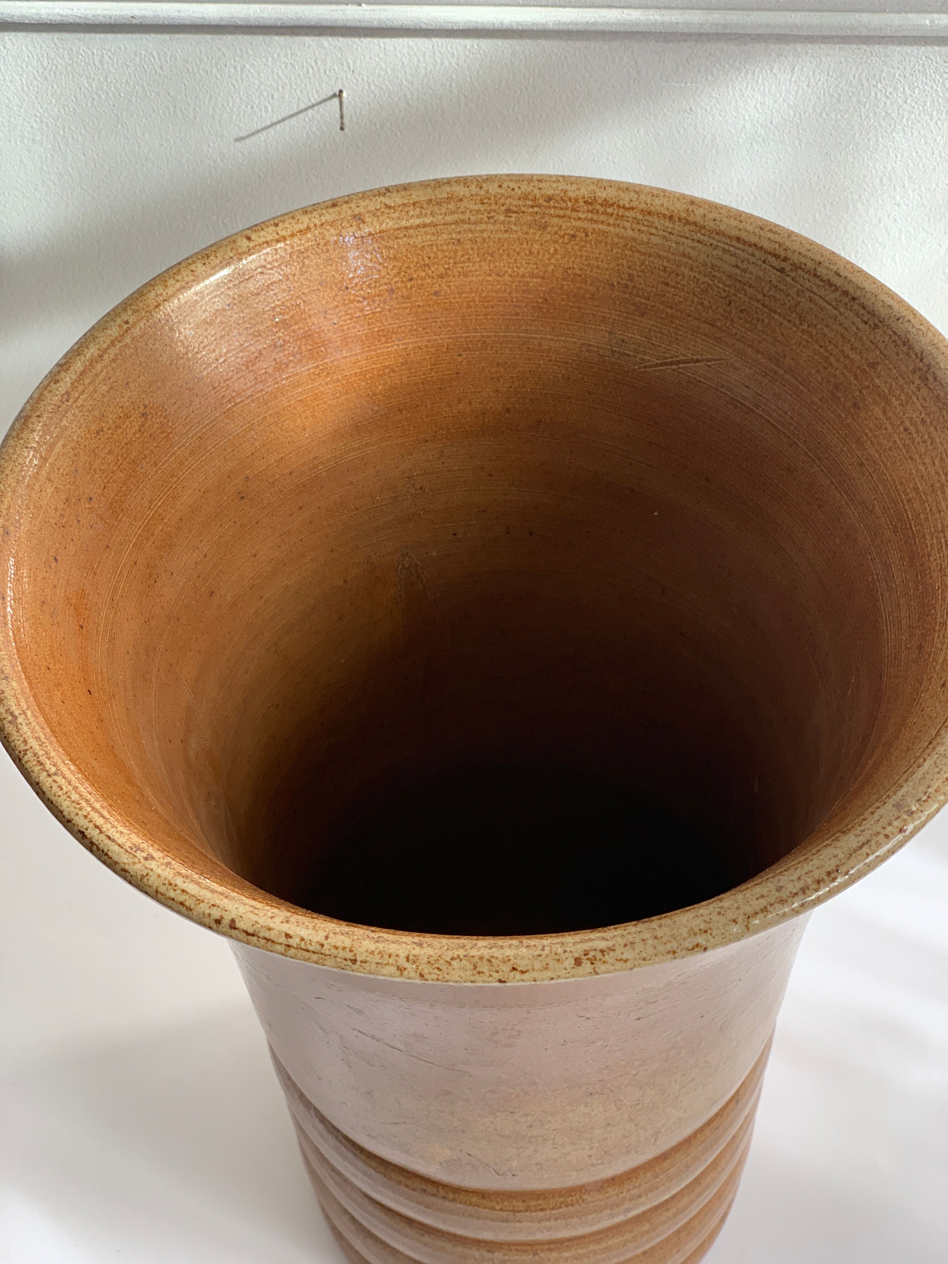 Sandstone vase