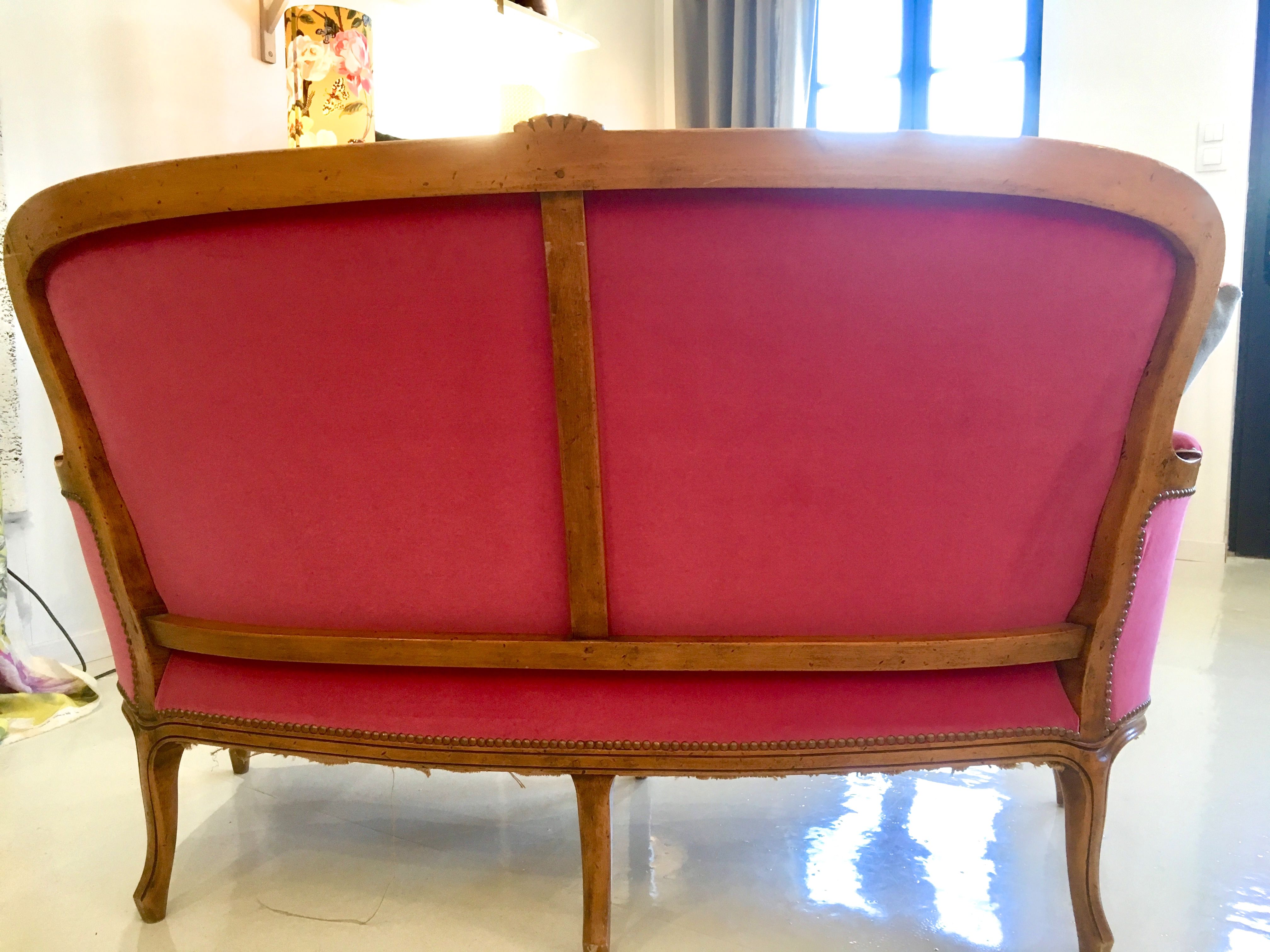 Canapé de style Louis XV