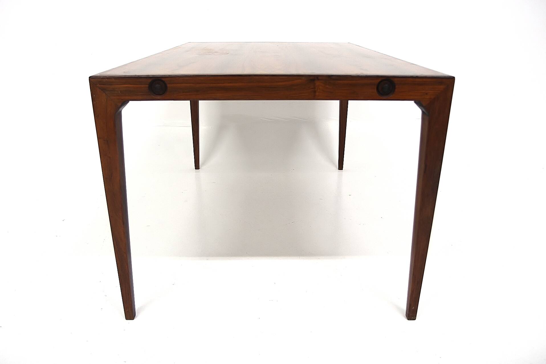 Table de salle à manger en palissandre Poul Hundevad, Danemark, 1960