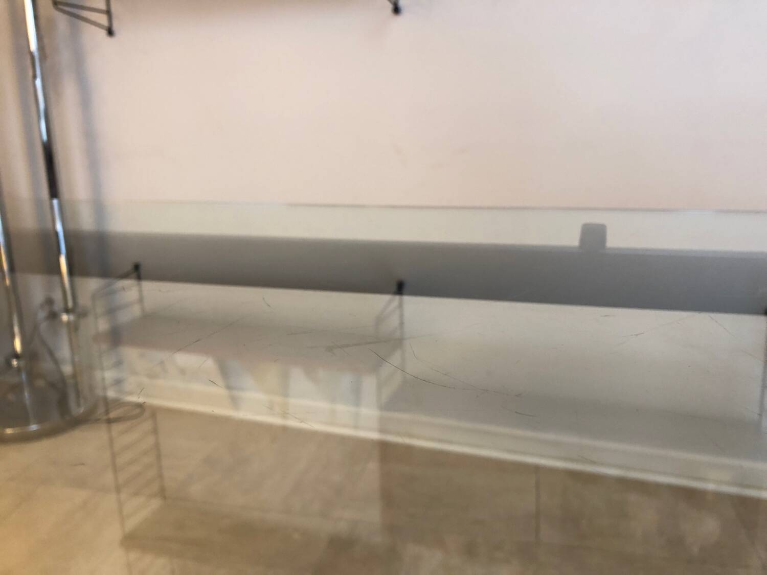 Memphis glass table, 1980