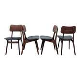4 Scandinavian chairs by Ib Kofod Larsen | Model 74