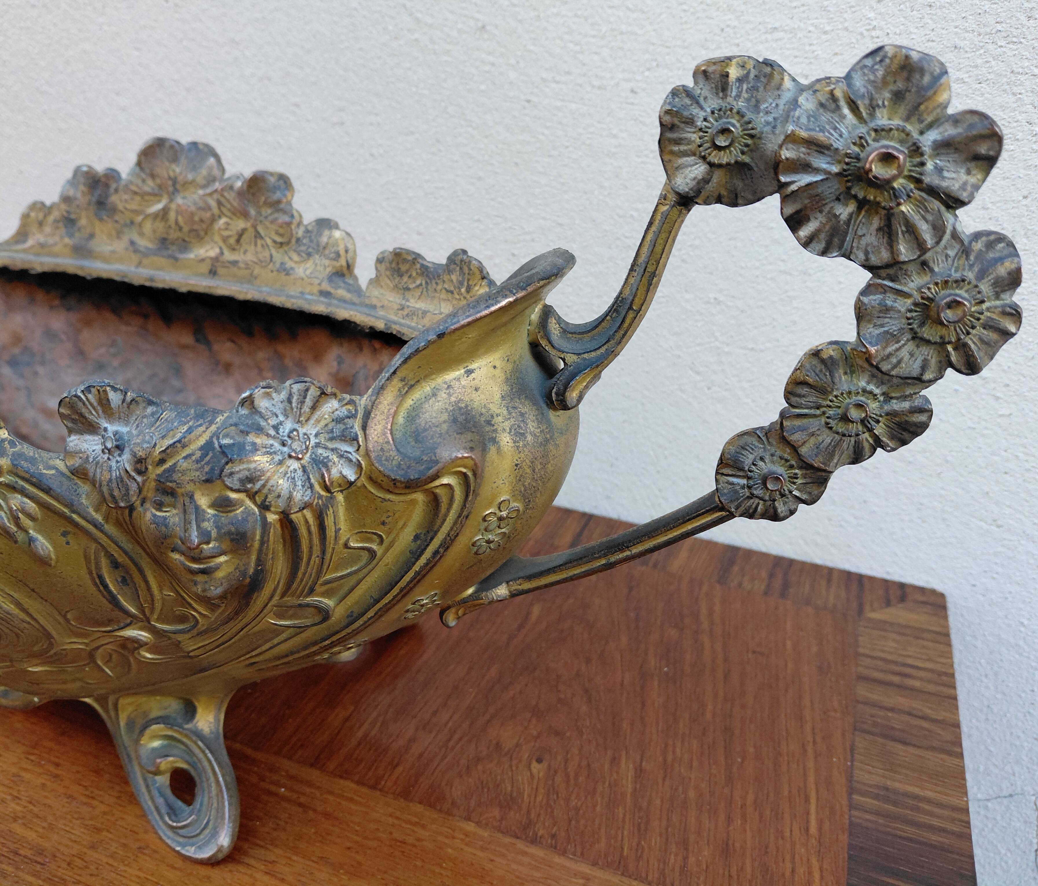 Art Nouveau Planter, Bonnefond Claude