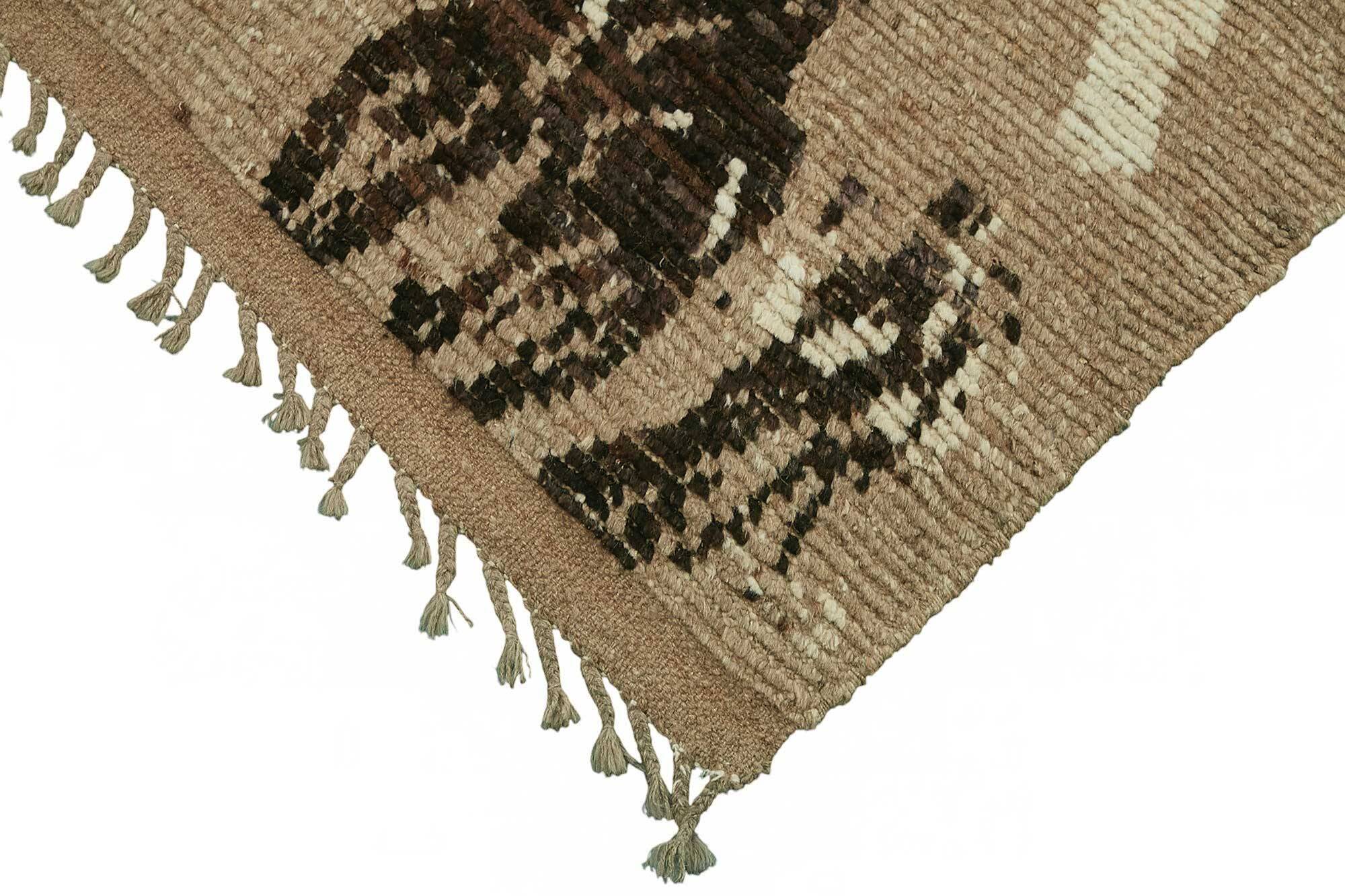 Hand-Knotted Turkish Contemporary 326 cm x 416 cm Multicolor Wool Carpet