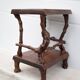 Vines and vintage wood table