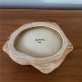 Ceramic pocket tray imitation wood Vallauris