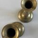 Pair of brass candlesticks
