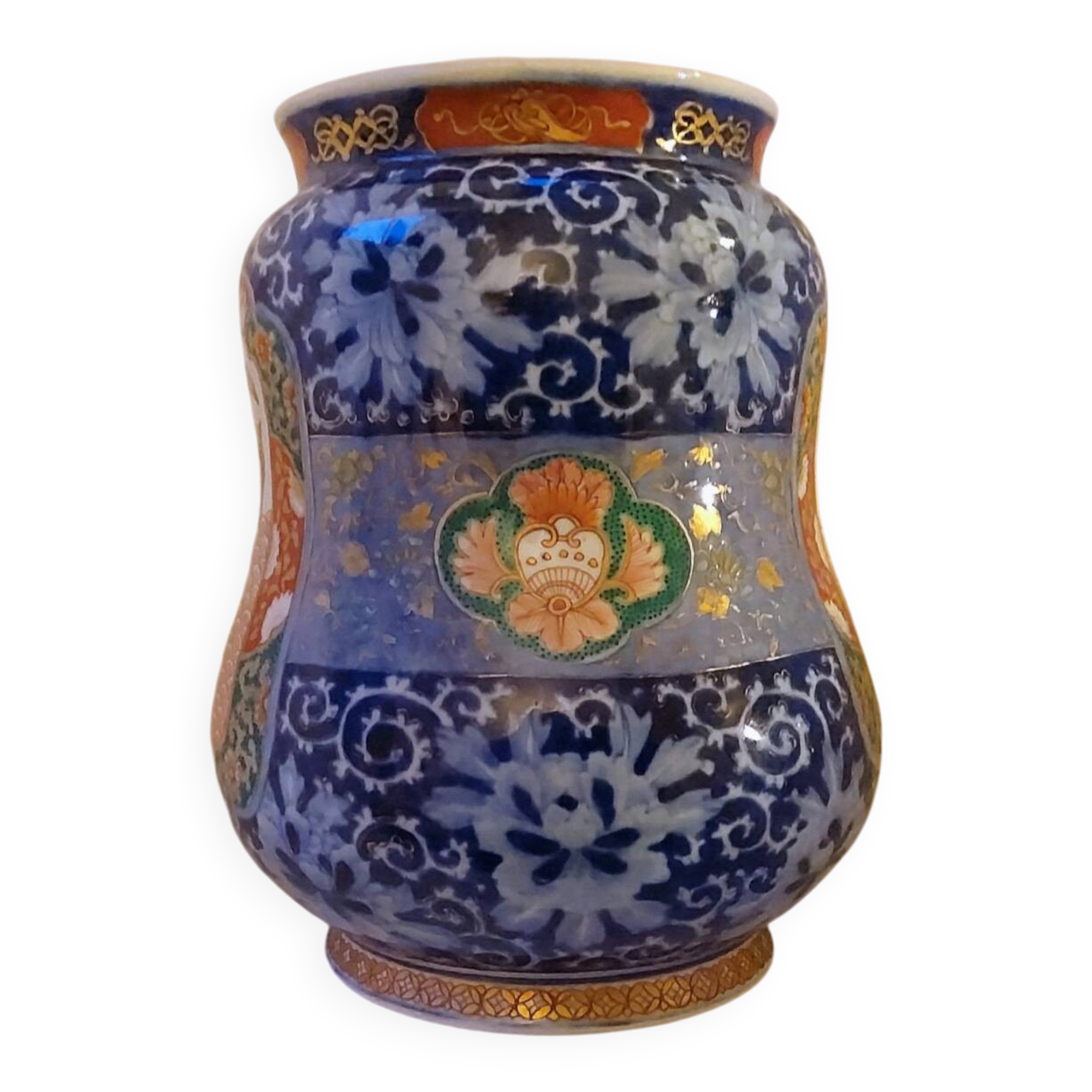 Imari porcelain vase
