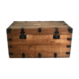 19th end wooden chest